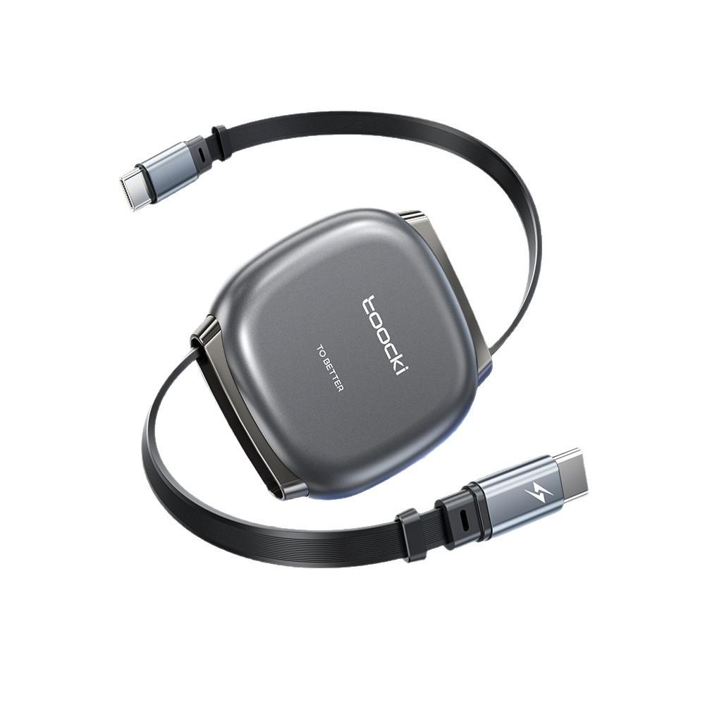 Toocki 100W Retractable Fast Charging Cable for Apple MacBook and iPad