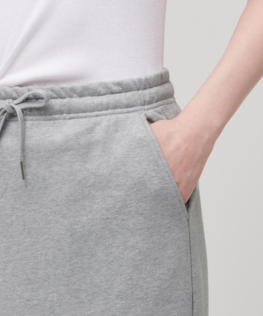 Musinsa Standard Woman Women'S Sweat Maxi Skirt [Medium Grey]