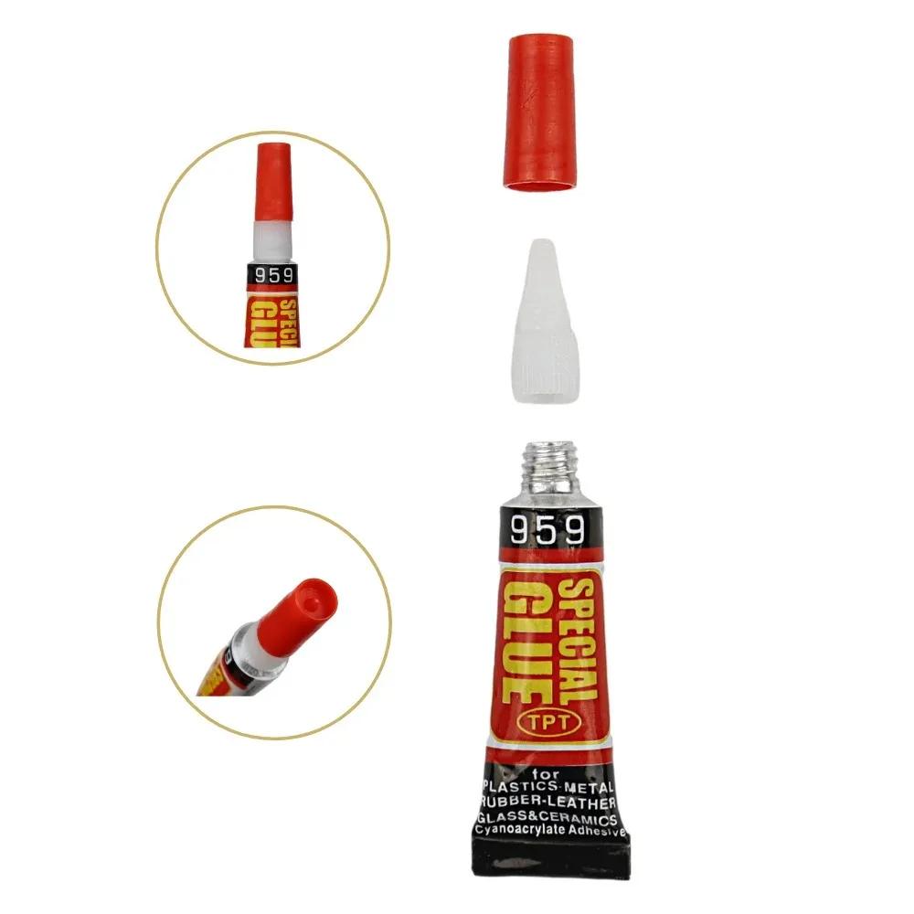 Liquids Transparent Epoxy Resin Super Strong Instant Glue Wood Rubber Metal Cyanoacrylate Adhesive Stationery Shop 502 1/3/6/12