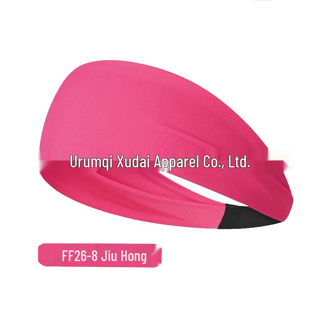 Women's Sweat-Wicking Elastic Headband for Sports, Running, Fitness, and Yoga - Wide Edge Hairband