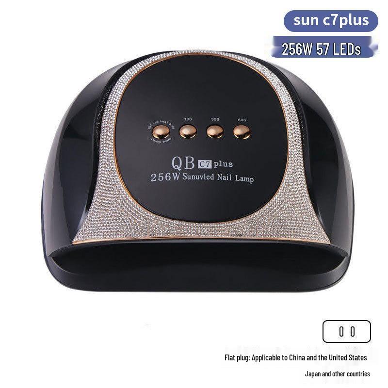 256W High Power UV/LED Dual Light Nail Curing Lamp