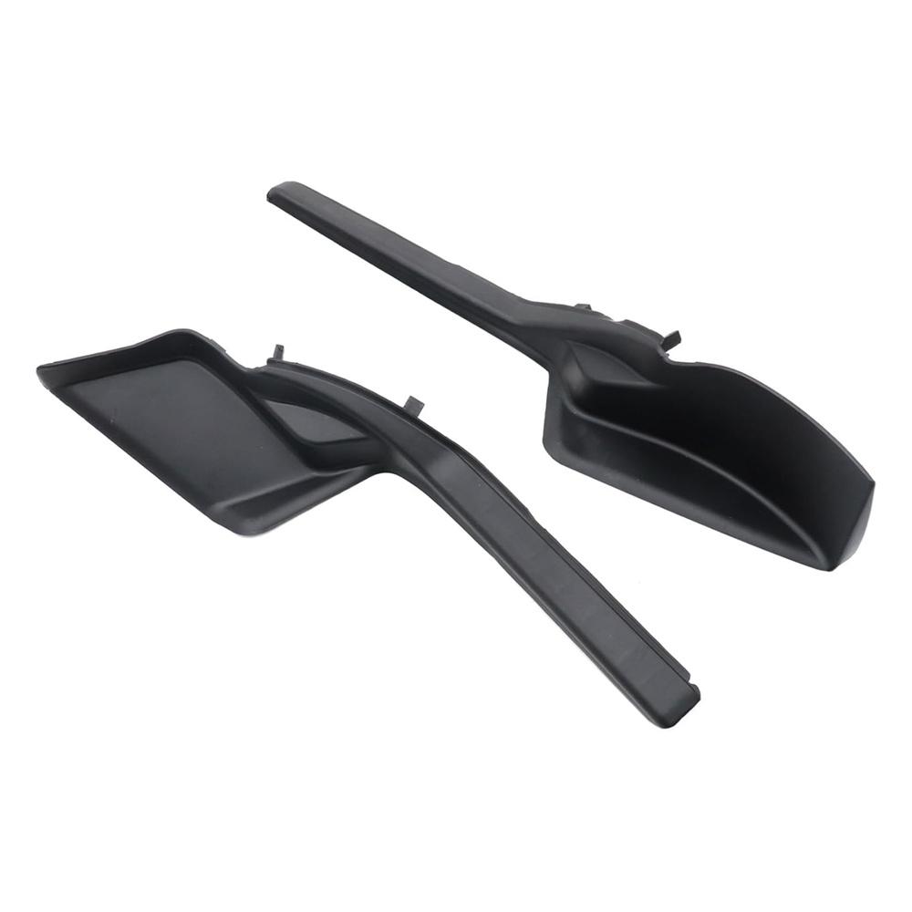 Pair Front Wiper Side Cowl Extension Cover Trim For Toyota RAV4 2021-2024 Prime