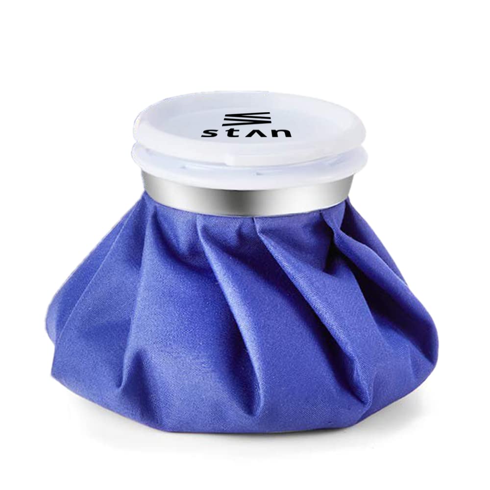 Icing Ice Ice Cool Hot and First General Sports [StAn] Bag, Pack, Icing, Bag, Down, Cold, Aid, Ankle, Shoulder, Knee, Elbow, (S, Blue)
