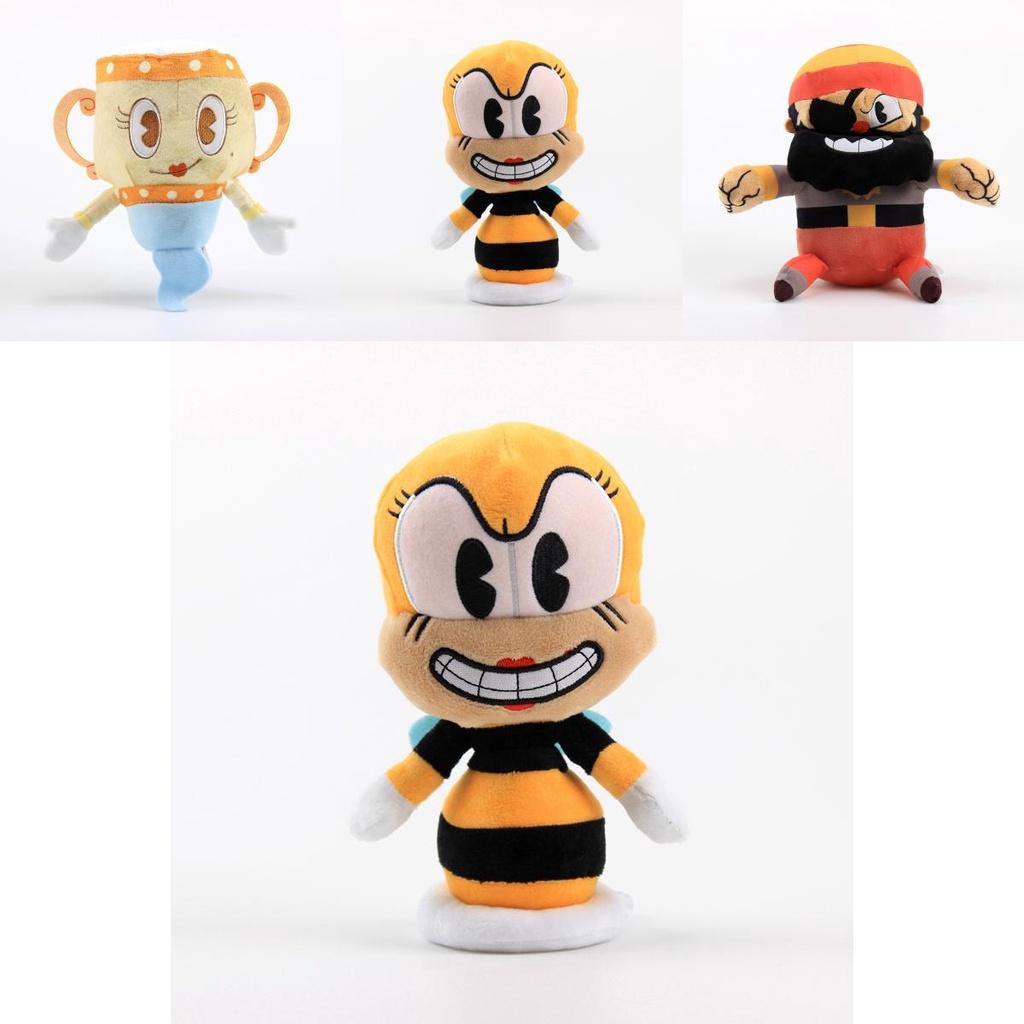 Versatile Cuphead Plush Toys Captain Brineybeard Stuffed Doll With Timeless Classic Appeal
