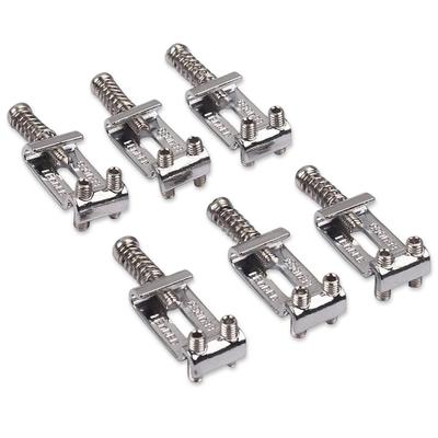6 Pieces Electric Guitars Roller Tremolo Bridge Saddle Replacement Part String Instrument Maintenance for Performance