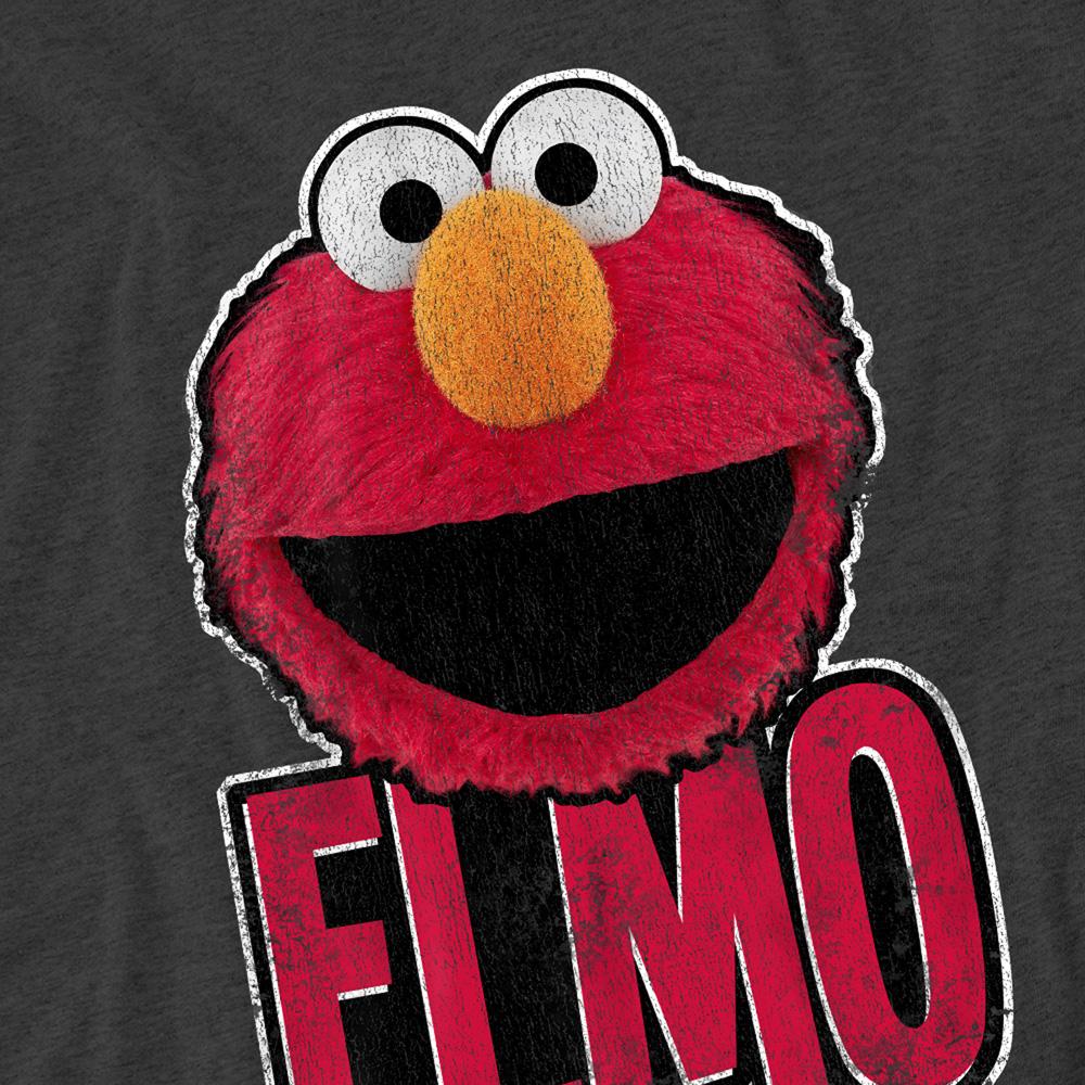 Sesame Street Unisex Adult Elmo Smile T-Shirt