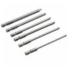 Home Screwdriver Bit Hand Tools 1/4inch 100mm Long 6Pcs/Set Cross Head