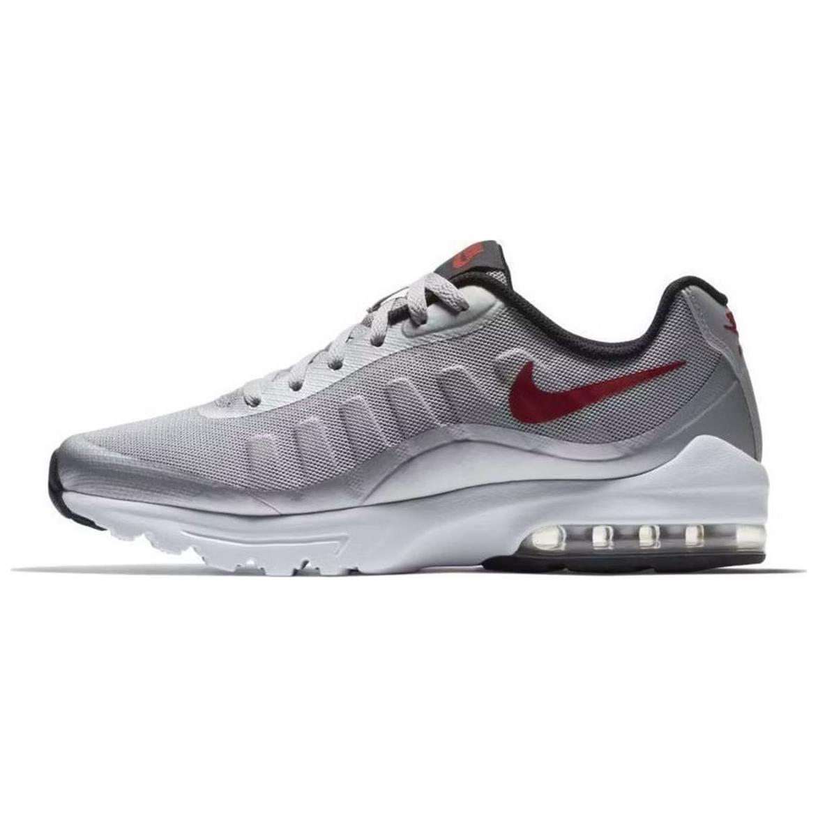

Мужские кроссовки Nike Air Max Invigor Wolf Grey Varsity Red, черные 749680-004