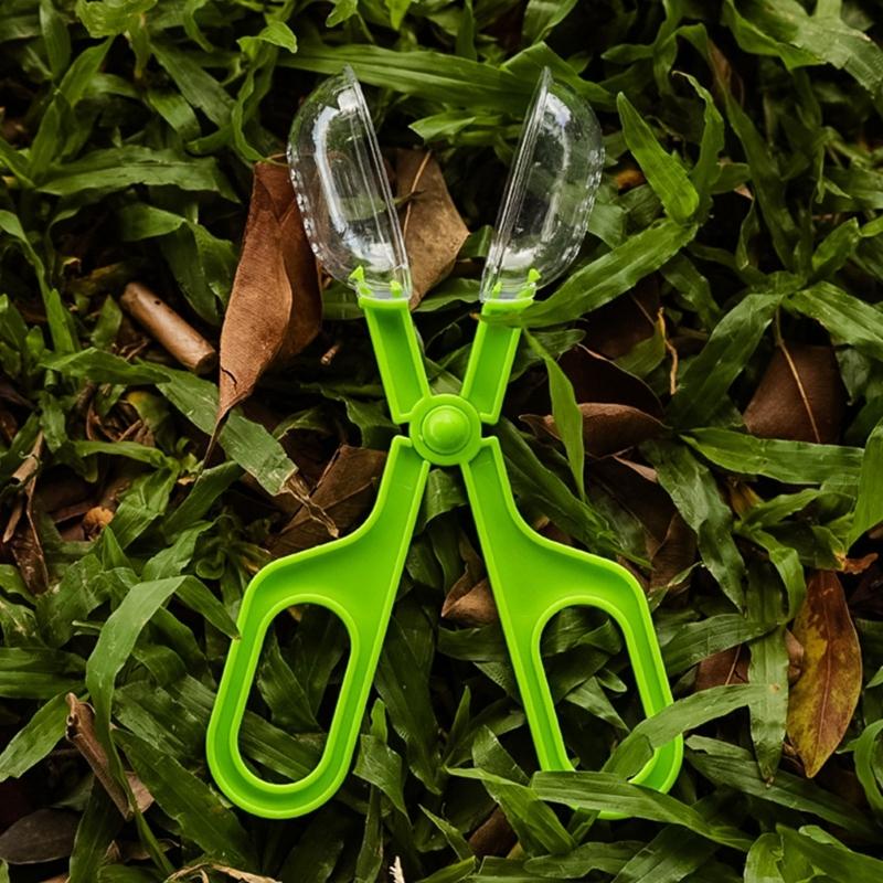 10lots Large Spiders Insect Catcher Tweezer Clamp Tongs Children Educational Toy for Various Pet Households
