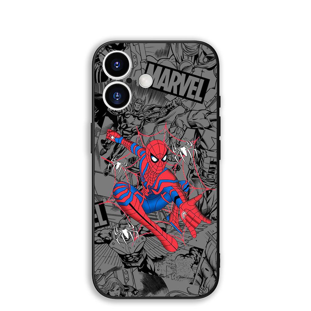 Cover for Xiaomi Redmi Note 13 A3 14 Pro Plus 9T 14C 13C 13X 9C NFC + Pro+ 5G 4G Phone Case Spider Poster Marvel Man Spiderman