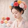 3D Design Artificial Flower Head Hand Moisturizing Real Touch Simulation Peony Artificial Anti-UV Flower Wall for Garden Outdoor