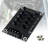 12V Fan Splitter HUB Computer Cooling Fan Expansion Card Add Cooling Solution for Cooling Efficiency