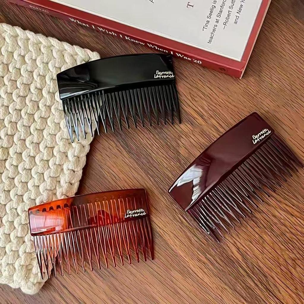 Haarflausch Finishkamm: Clip zum Einsetzen für Volumen, Pony und Haarnadel-Kopfschmuck