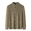 Winter 2025 Koreanischer Stil Dicker Woll-Herren-Cardigan