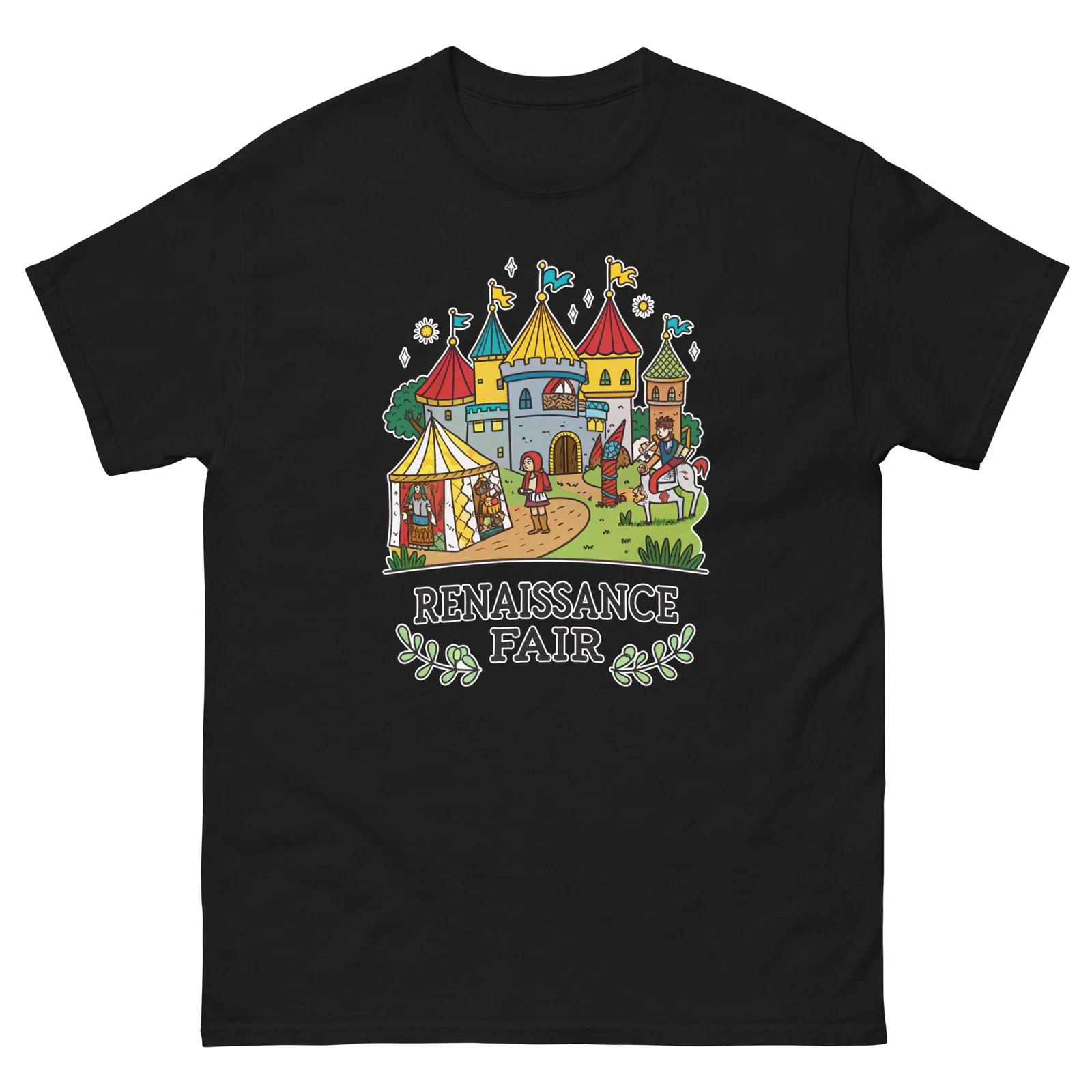 

Renaissance Fair Event Attraction Social Gathering T-Shirt S