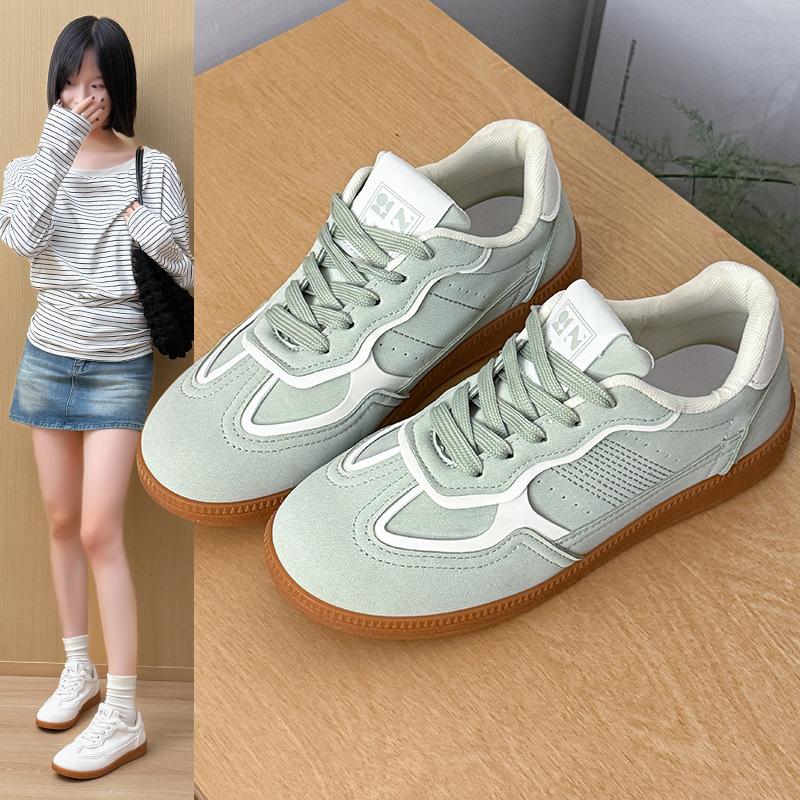 Flat-bottomed Summer Breathable Little White Shoes Women's 2025 New Versatile Sports Original Niche Korean Casual Board Shoes