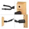 Muspor Violin-Wandhalterung mit Bogenhaken (Holzsockel), 1 Packung – perfekt zum Präsentieren und