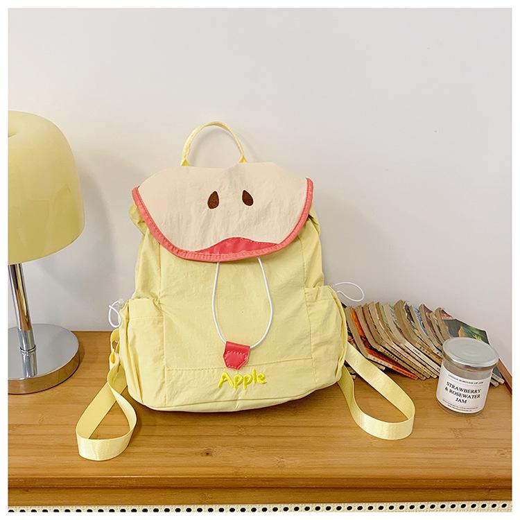 New Women's Cute Macaron Color Small Backpack - Fresh Schoolbag & Casual Student Bookbag