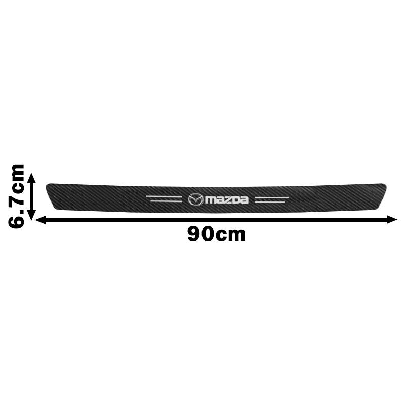 Car Door Sill Threshold Anti Scratch Protector Stickers For Mazda 3 6 CX5 2 CX3 CX9 MX5 RX8 Axela Demio Atenza MS GJI GH BK MP 5