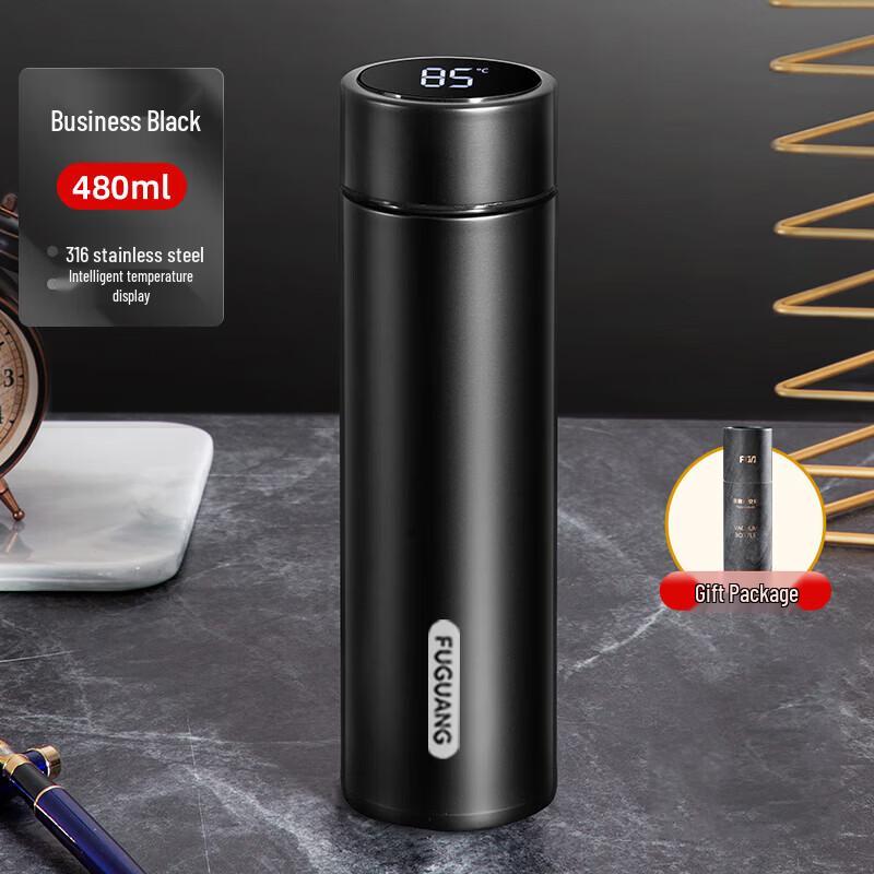 FUGUANG Milan Digital Display Stainless Steel Thermos Bottle