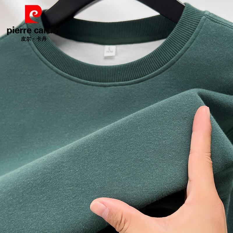 

Pierre Cardin Men s Solid Round Neck Long Sleeve Sweatshirt 3XL