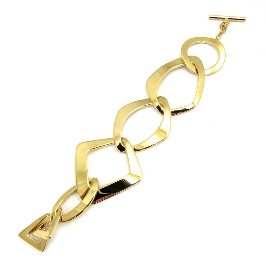 Altesse [L5347] - Gold Plated 'Calypso' Bracelet - 35 Mm