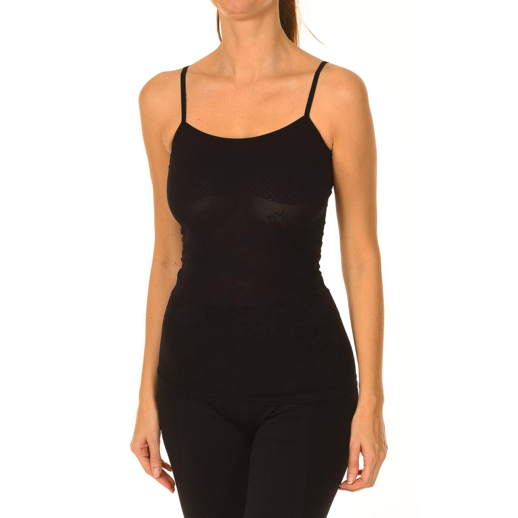 Camiseta de tirantes finos sin costuras tejido microfibra 212564 para Mujer