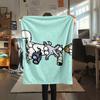 1 Pezzo Coperta in Flanella con Stampa Simon's Cat, Alta qualità Confortevole per Tutte le Stagioni, Decorazione per la Casa, Calore e Comfort, Perfetta per Regali di Natale