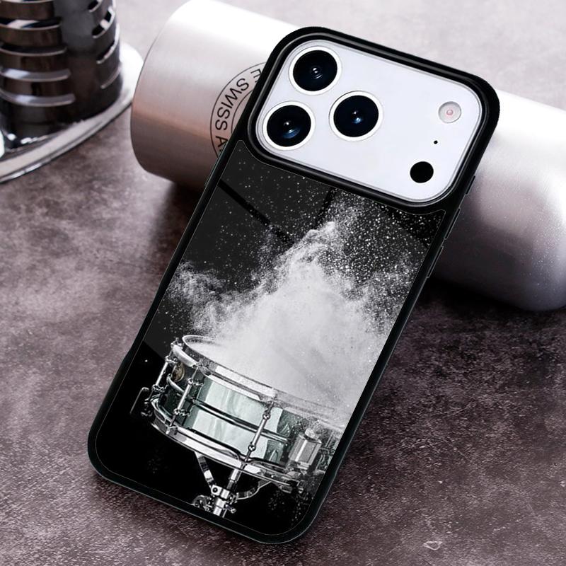 Drummer Playing Drums Phone Case For iPhone 17 16 15 14 13 12 11 Pro Max Plus 17Air Soft Silicone Cover