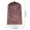 Thickened Prayer Mat Embossing Flannel Carpets High Quality Eid Festival Rugs