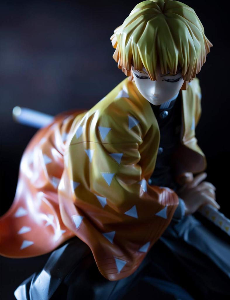 ARTFX J Demon Kimetsu No Yaiba Zenitsu Agatsuma Scale PVC Painted Finished Figure Slayer 1/8