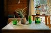 CAPTAIN STAG Coffee Coffee Server 470ml with Lid and Scale KOKAGE/Green CS Forest Cafe Made In Japan UW-3562