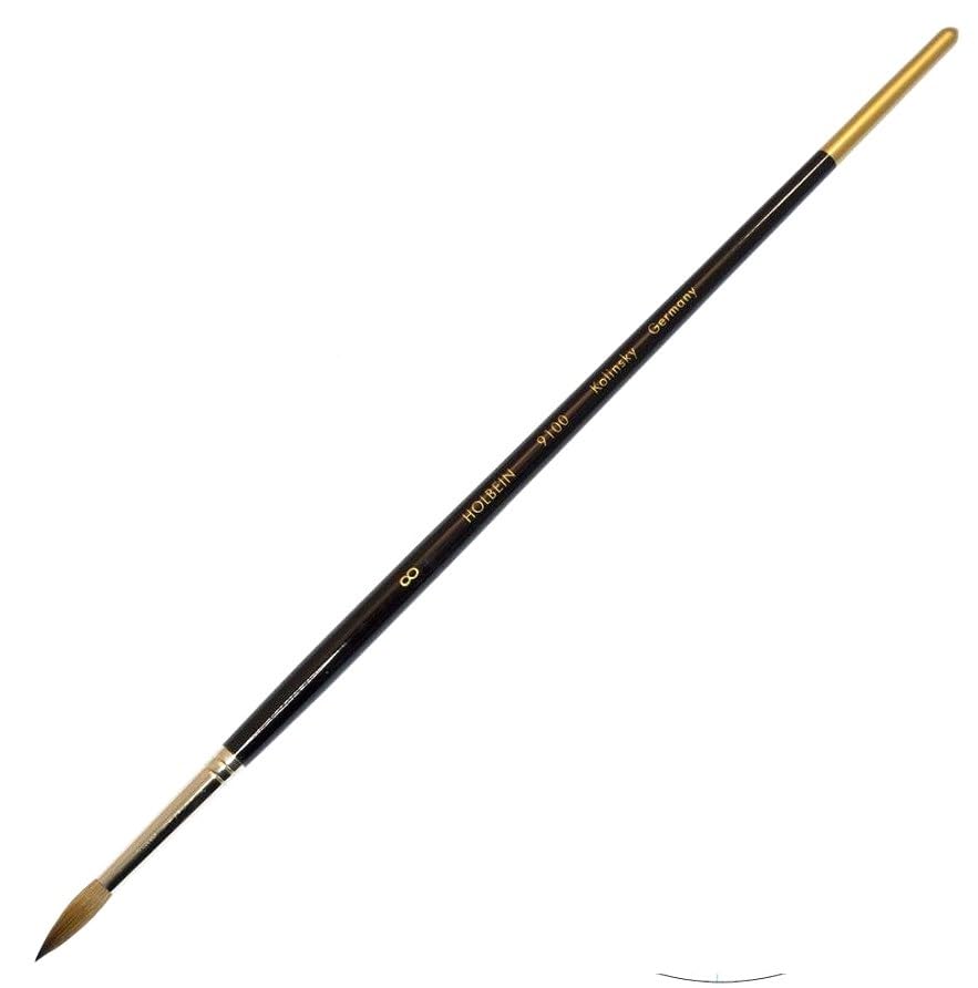 

Holbein Oil Painting Brush 9100 Kolinsky Round 8 103049 No.
