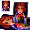 DIY Diamond Painting Withered Rose Cross Stitch Kit Mosaic Art Diamond Painting Full Circle Diamond Home Decoration