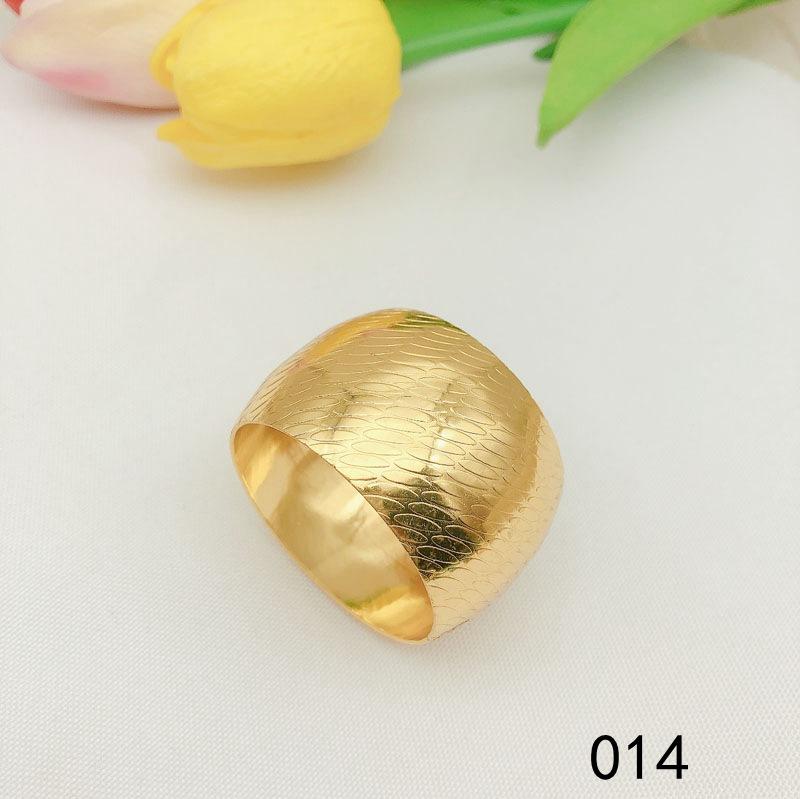 Silver Decorative Napkin Ring Holder for Weddings, Party Decoration, New, 12 Pcs per Lot