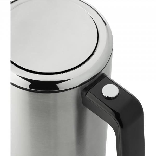 Bouilloire WMF Lono 2400W Inox - Capacité 1,3L - Cromargan mat - Filtre anticalcaire - Sécurité Touch