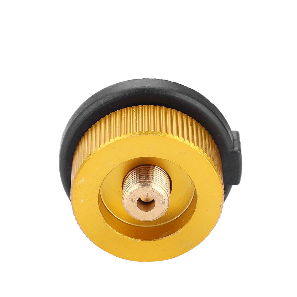 Gas Stove Adapter, Stove Connection Stove Adapter for Flat and S with Automatic Locking Function, for Camping Picnic Outdoors