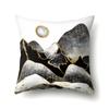 Polyester Pillowcase Automobile Decoration Mountain Home Print Pillowcase Waist Cushion Cover Bedside Cushion Cover Bedside Cushion Cover