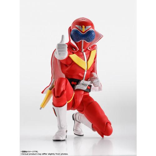 TAMASHII NATIONS S.H.Figuarts (Real Bone Carving Technique) Himitsu Sentai Gorenger Akarenger Super Sentai 50th Anniversary Ver. (First Press Limited