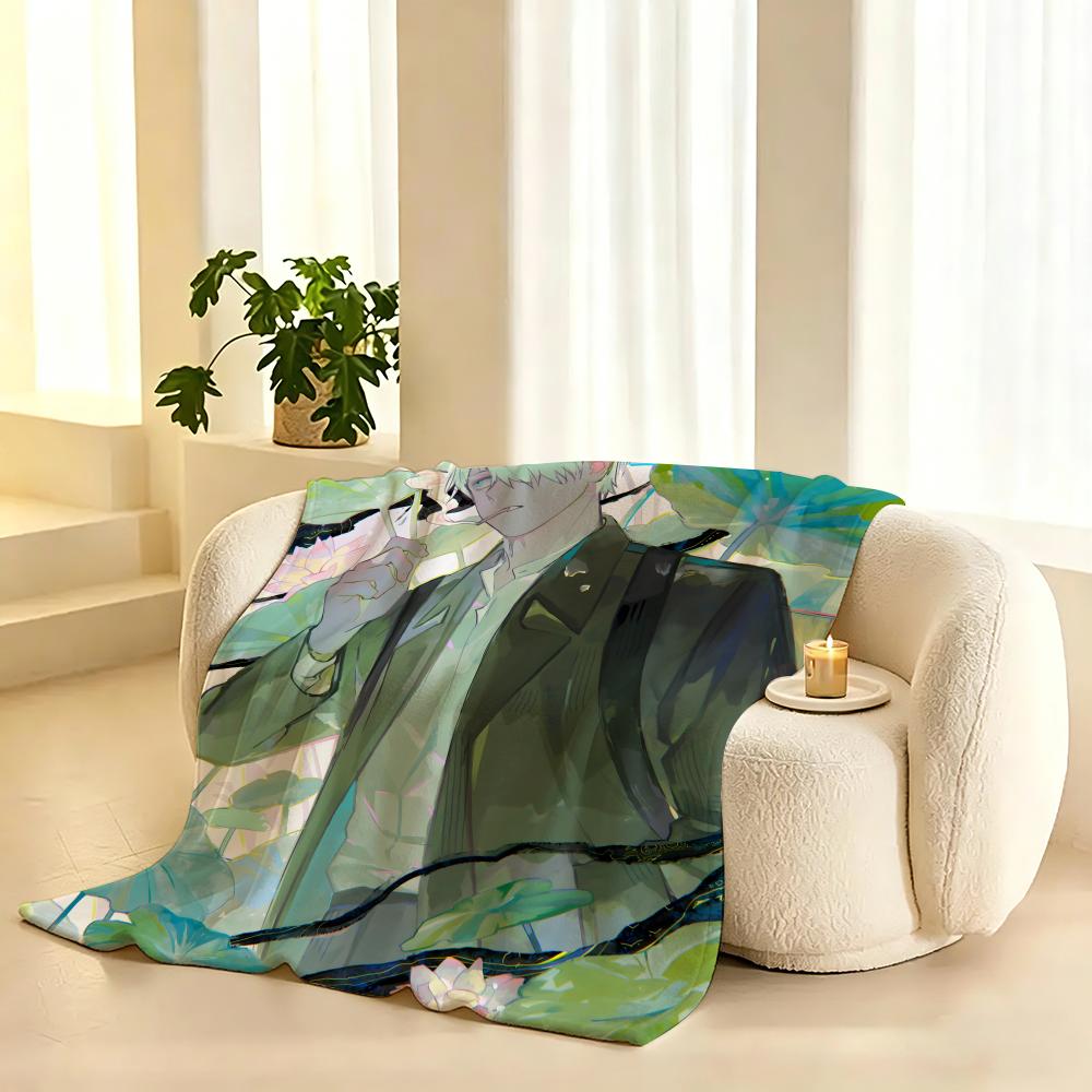 Mushishi Anime Throw 240G Flannel Blanket, Suitable For Sofas, Beds, Offices,  Exquisite Gift Blankets