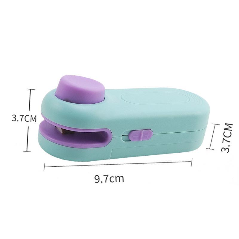 1Pcs Mini Heat Bag Sealing Machine Package Sealer Bags Thermal Plastic Food Bag Closure Portable Sealer Kitchen Accessories