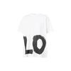 Love Print Cotton Loose For White Women's 80373031