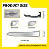 2PCS Door Handle Exterior Fit Chrome Tucson 2016- Hyundai Front&Rear Left