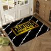 Pantera Band Style Rock Floor Mat Soft Thickened Absorbent Non-Slip Bedroom Living Room Door Mat Home Decor Flannel Rugs