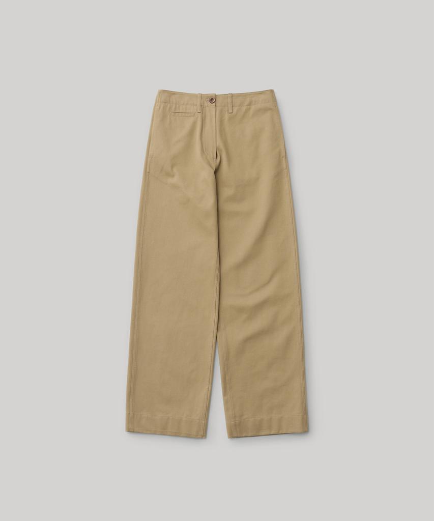 ANOTHER OFFICE WOMEN W. Officer Chino Pants (Khaki)