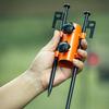 Adjustable Camping Awning Rod Holder Tent Canopy Holder Porable Umbrella Rod Fixed Stand for Camping Fishing Barbecue