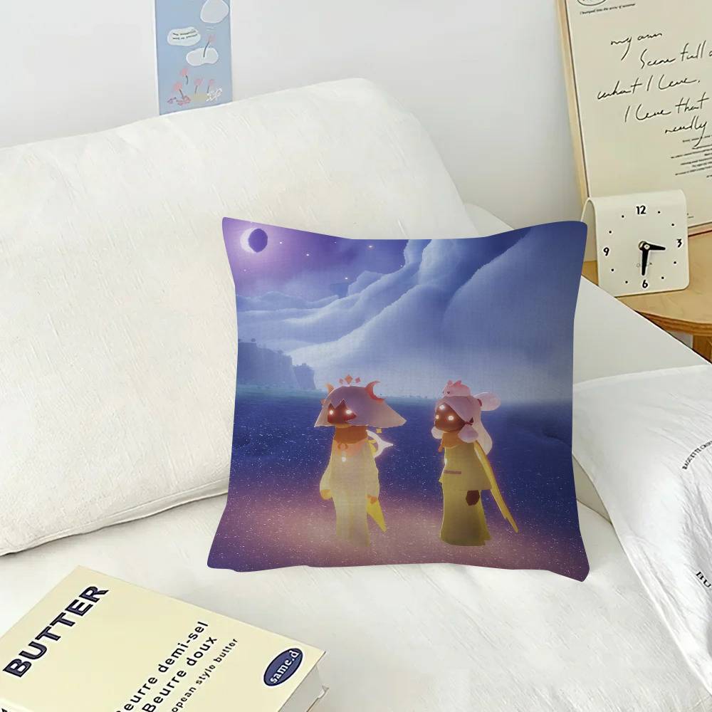 Sweet Games Sky Children of the Light  Cushion Cover Pillowcase Upholstery Sofa Throw Pillow Home Decor Pillowcas