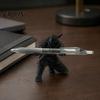 Vielseitiger Stifthalter 3D-gedruckter Ninja-Halter, Einzigartige Figur, Kreativer tragbarer Ständer Schreibtisch-Organizer, Schreibtisch-Dekoration Bastelarbeit zur Aufbewahrung Büro