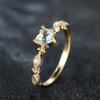Pinduoduo's new heart shape, trendy and versatile Xiaoxiangfeng ring, jewelry, a must for travel