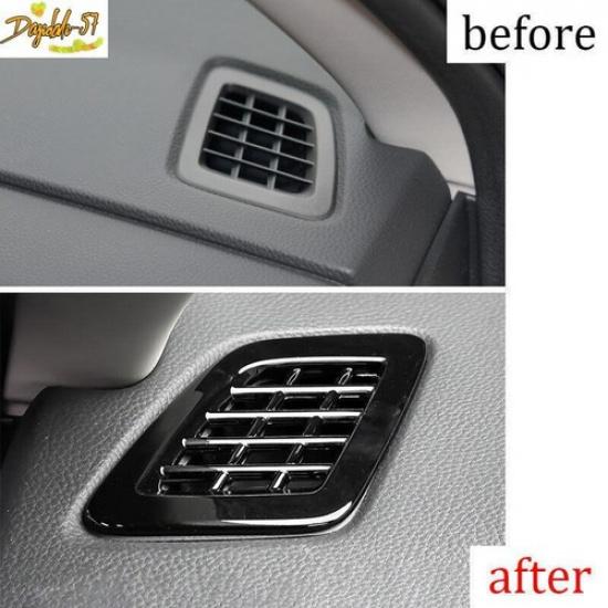 Glossy Black Inner Dashboard Upper Air Outlet Vent Trim For Honda CR-V -2024